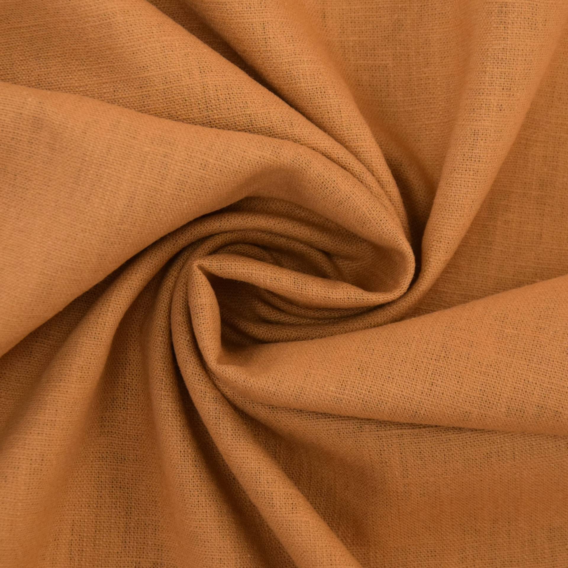 Leinen Mix, caramel Leinen Mix, caramel von Stoffe Hemmers