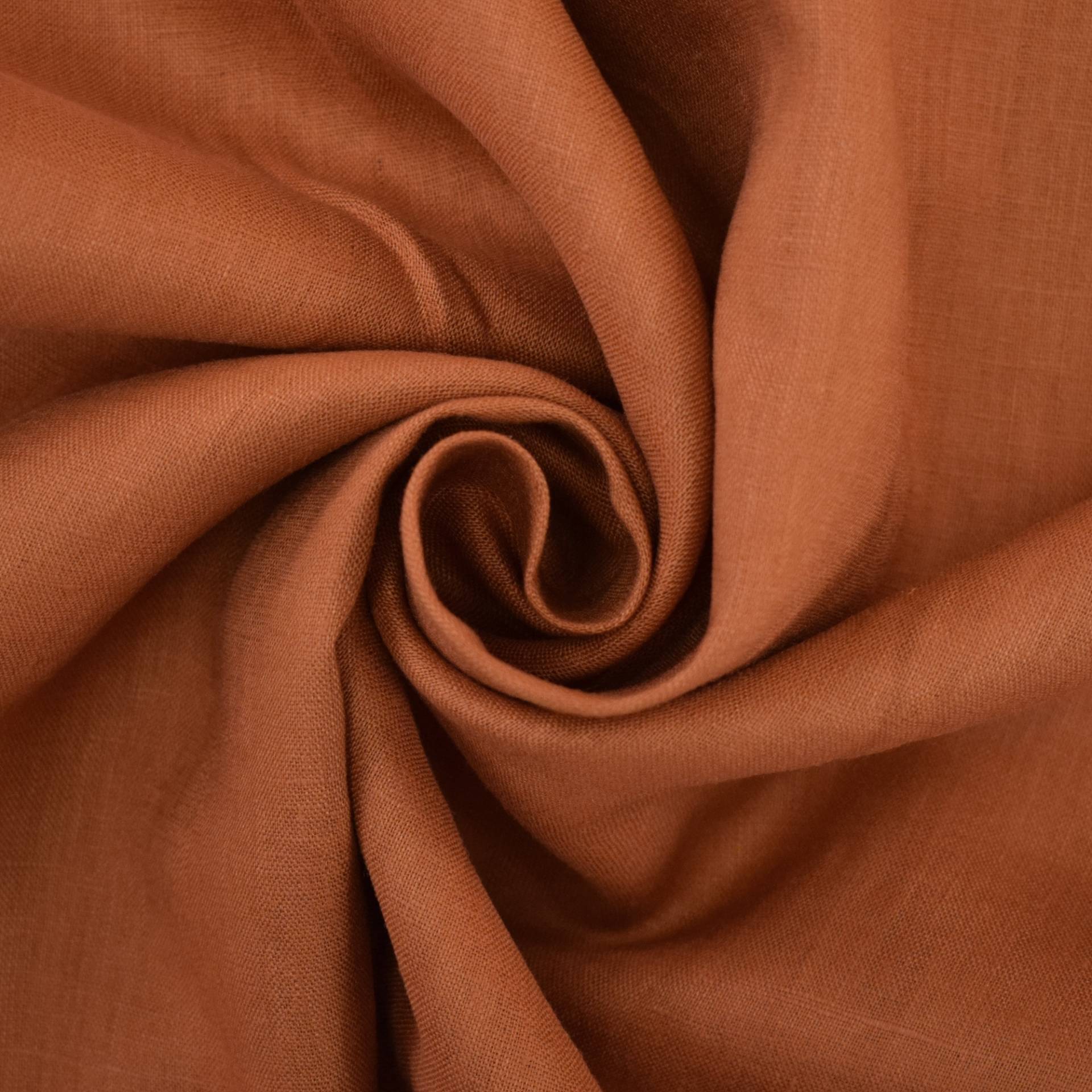 Leinen Mila, terracotta von Stoffe Hemmers