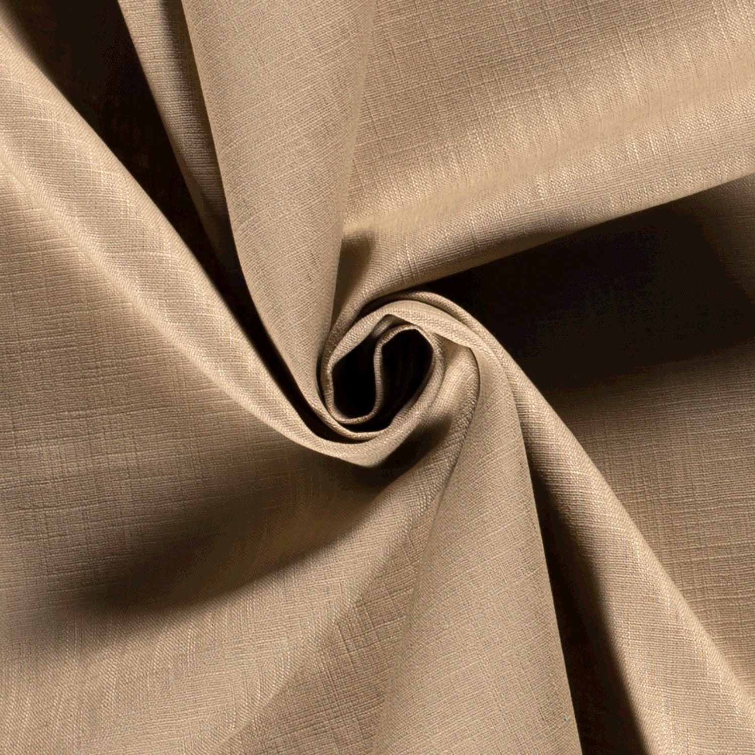 Leinen Mix, dunkelbeige Leinen Mix, dunkelbeige von Stoffe Hemmers