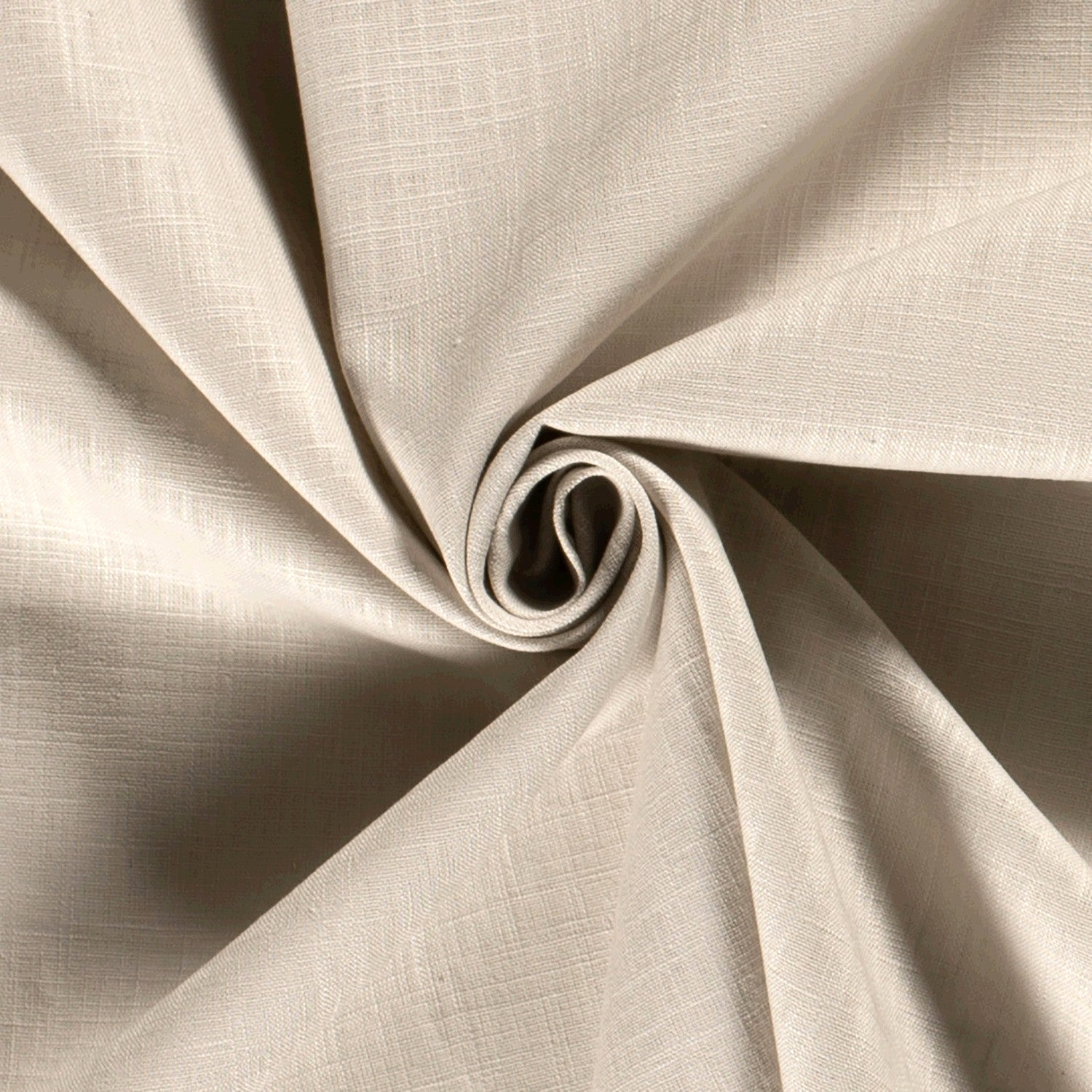 Leinen Mix, ecru von Stoffe Hemmers