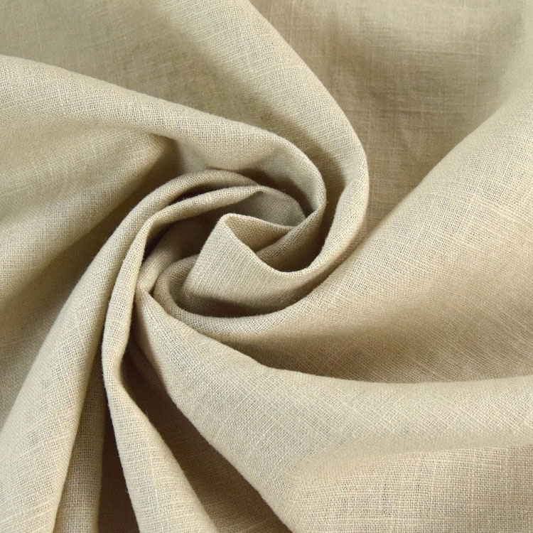 Leinen Mix, hellbeige Leinen Mix, hellbeige von Stoffe Hemmers