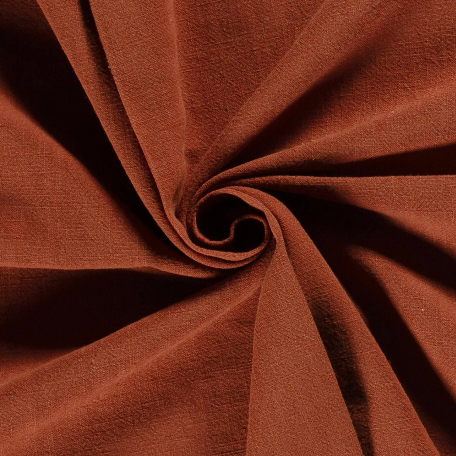 Leinen Mix Stonewashed, dunkelterracotta Leinen Mix Stonewashed, dunkelterracotta von Stoffe Hemmers