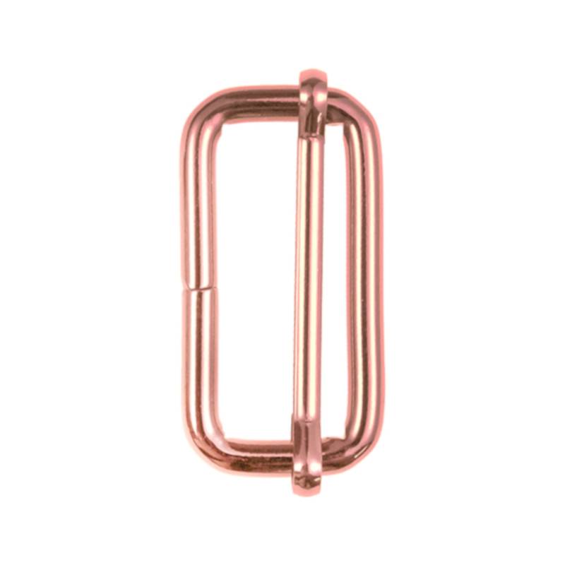 Leiterschnalle 40 mm, roségold von Stoffe Hemmers