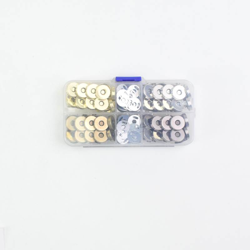 Magnetverschluss-Set 40 Sets, multicolor von Stoffe Hemmers