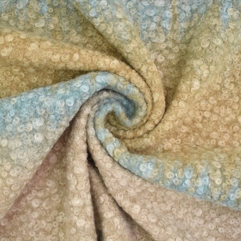 Mantel Bouclé Gradient, mint Mantel Bouclé Gradient, mint von Stoffe Hemmers