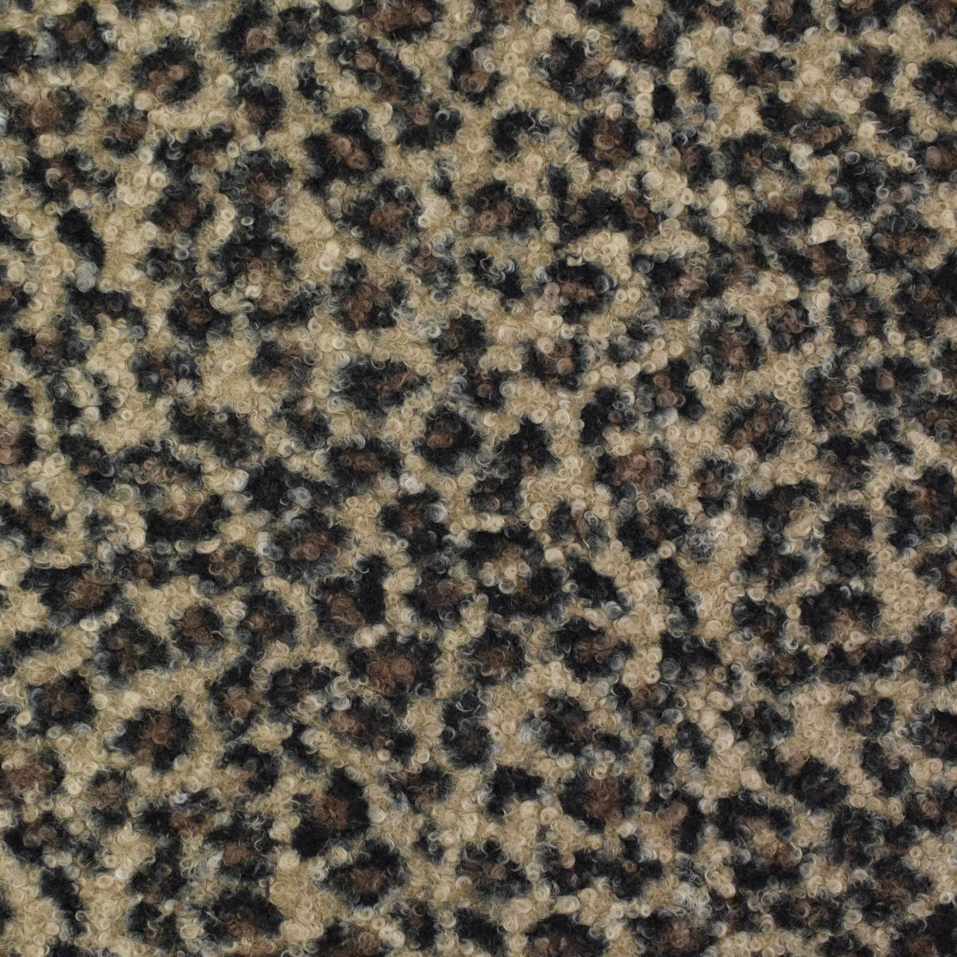 Mantel Bouclé Leo, camel von Stoffe Hemmers