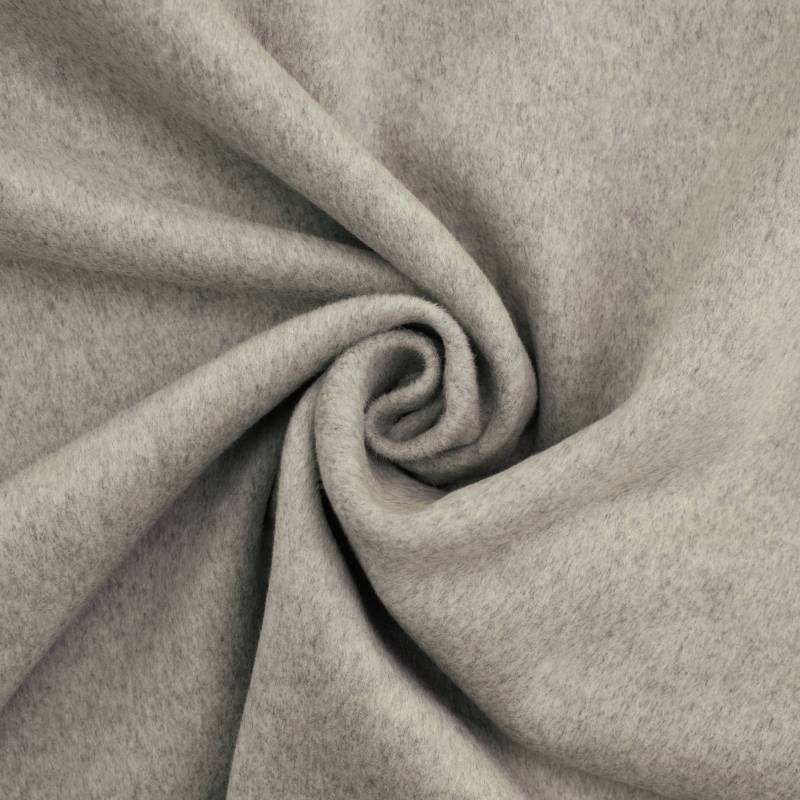 Mantelflausch, grau Mantelflausch, grau von Stoffe Hemmers