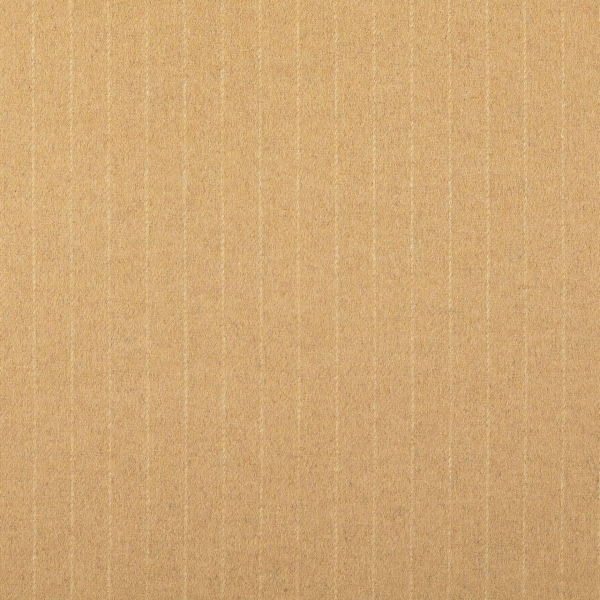 Mantelflausch Nadelstreifen, beige von Stoffe Hemmers
