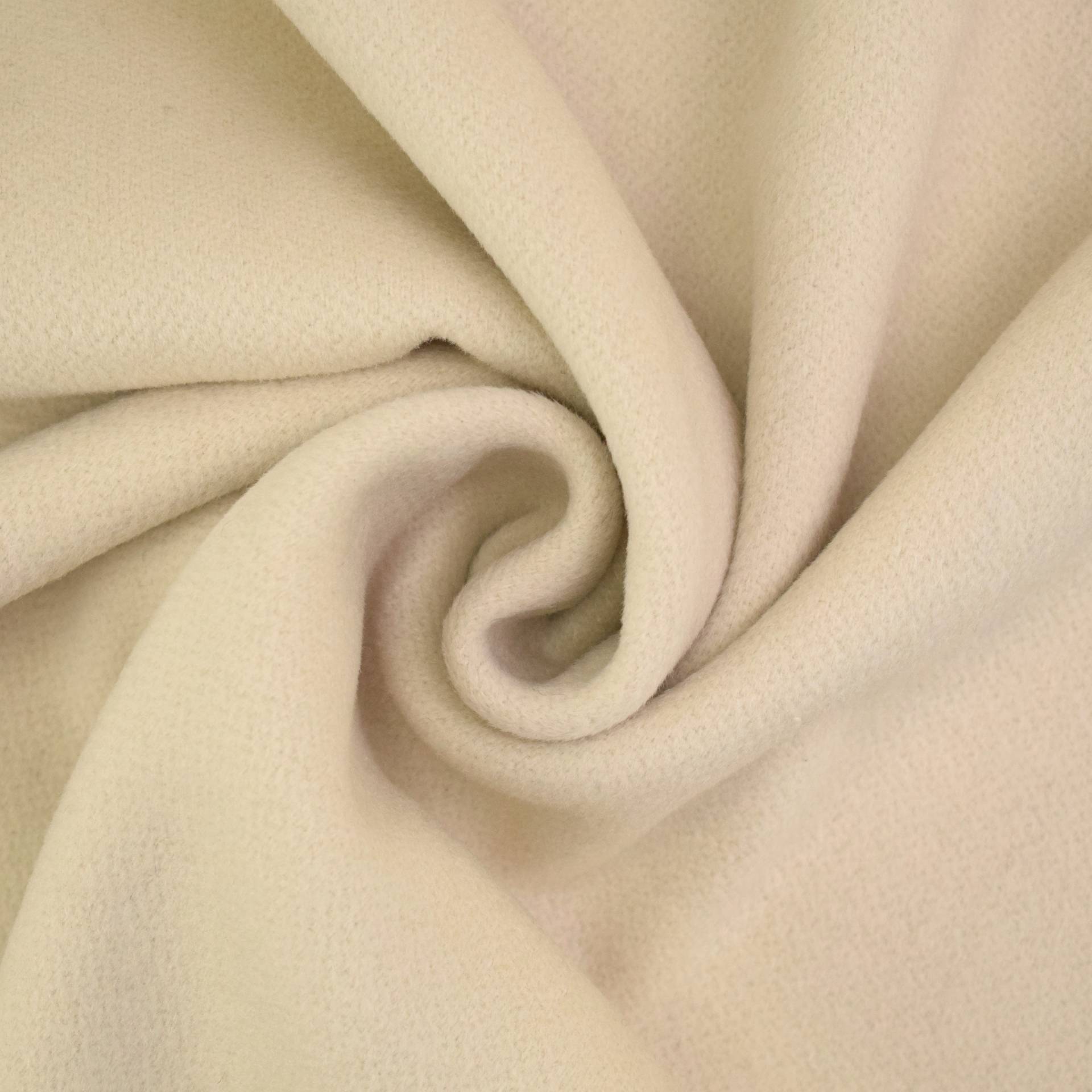 Mantelflausch Tabea, creme von Stoffe Hemmers