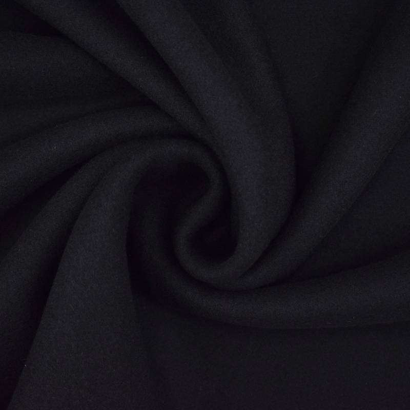 Mantelflausch Tabea, schwarz Mantelflausch Tabea, schwarz von Stoffe Hemmers