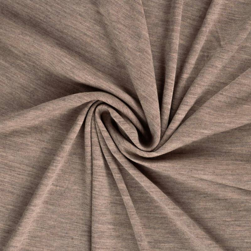 Merino Wolljersey, sand Merino Wolljersey, sand von Stoffe Hemmers