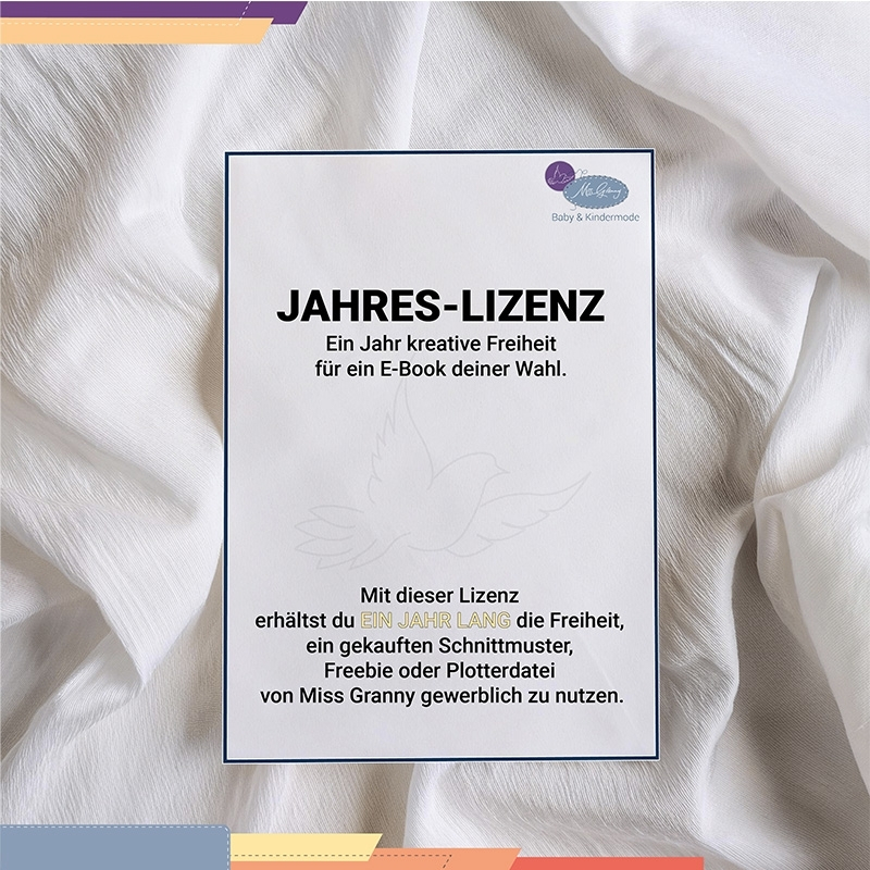 Miss Granny Jahres-Lizenz von Stoffe Hemmers