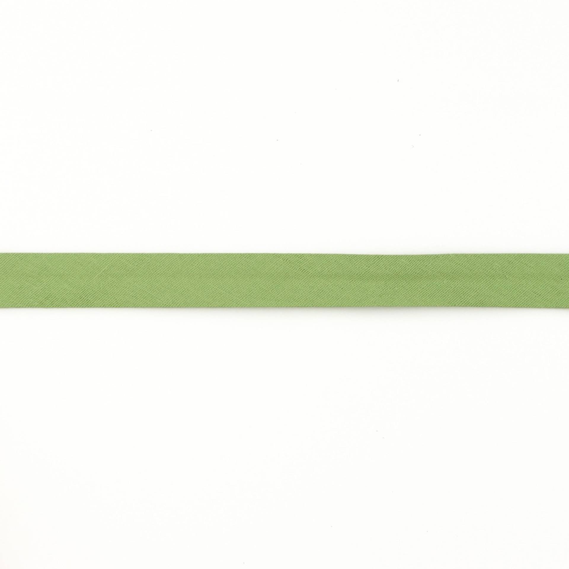 Musselin Schrägband 20mm, hellgrün von Stoffe Hemmers