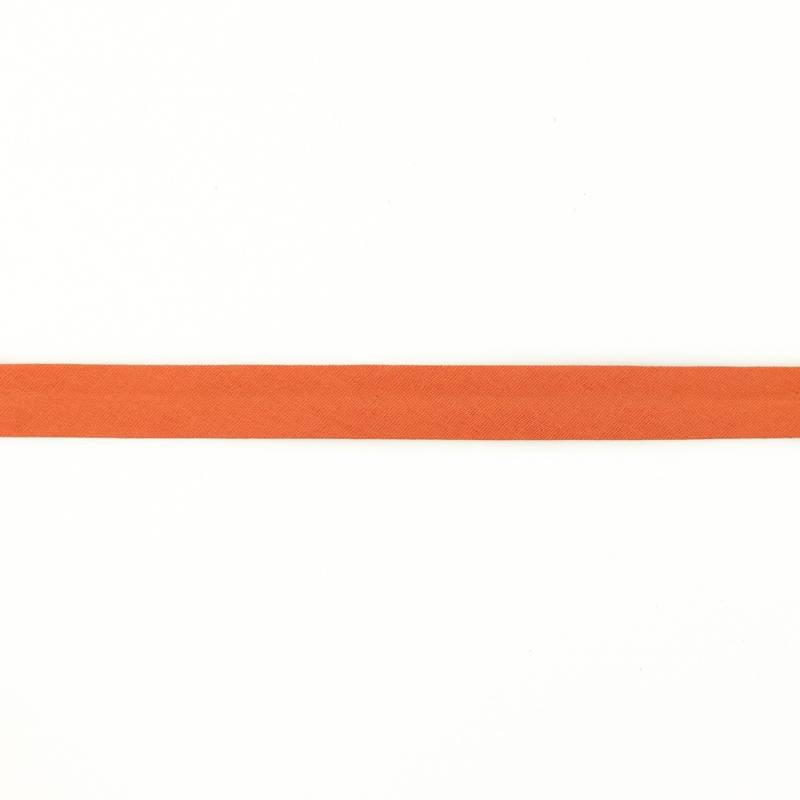 Musselin Schrägband 20mm, hellorange von Stoffe Hemmers