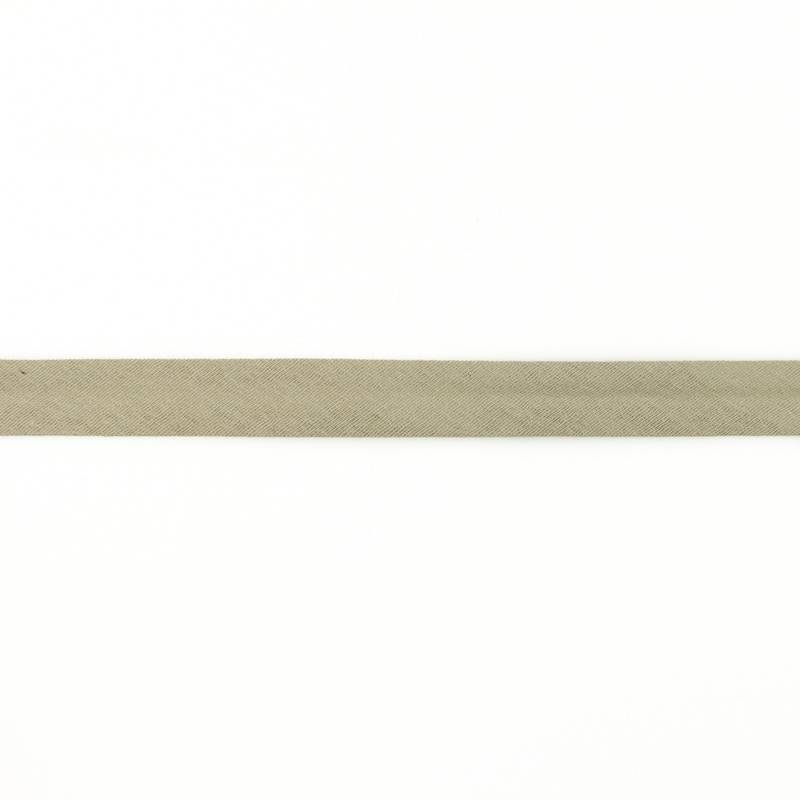 Musselin Schrägband 20mm, sand von Stoffe Hemmers