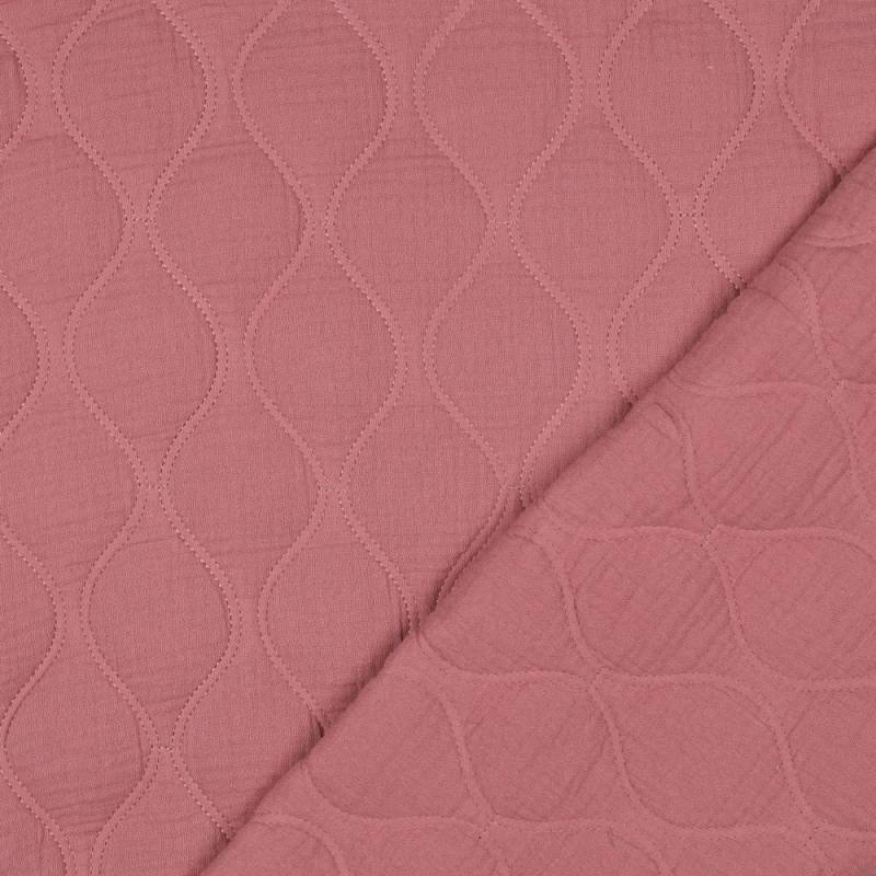 Musselin Stepper, altrosa von Stoffe Hemmers