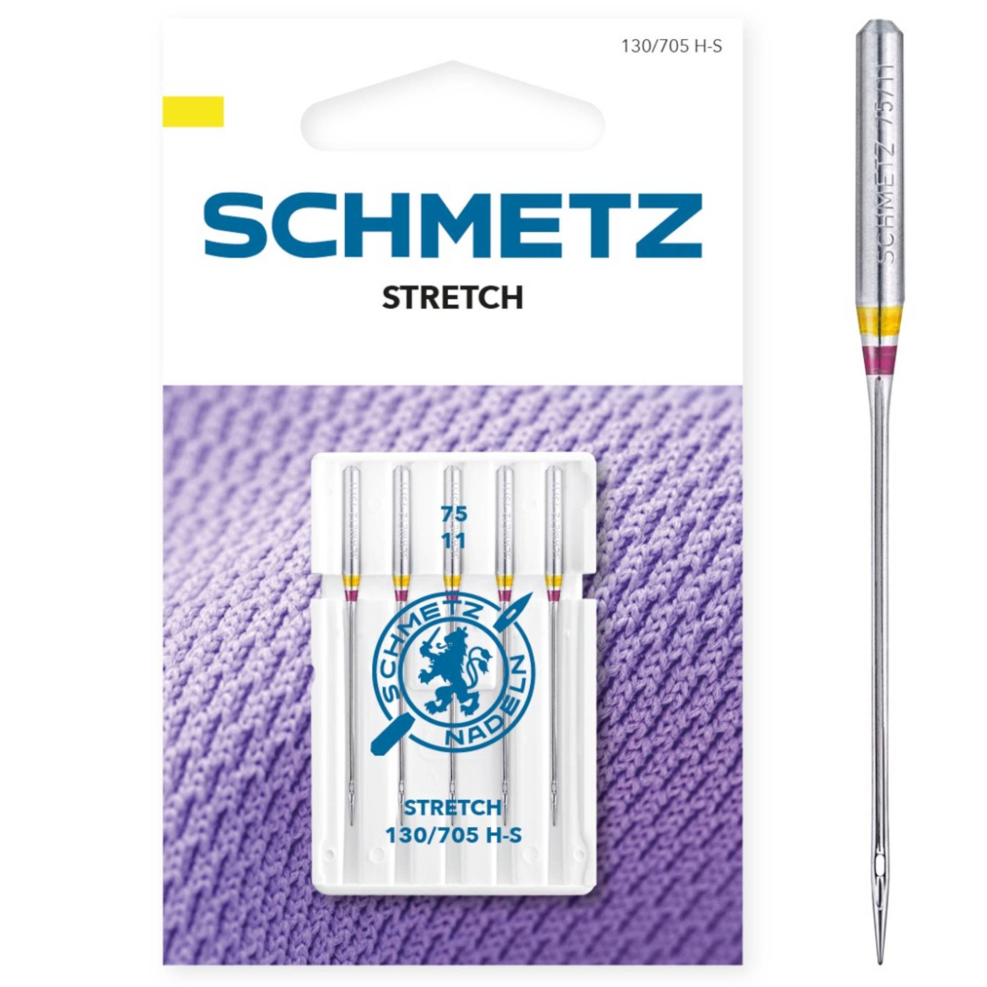 Schmetz Nähmaschinennadel 130/705 H-S, Stretch 75 von Stoffe Hemmers