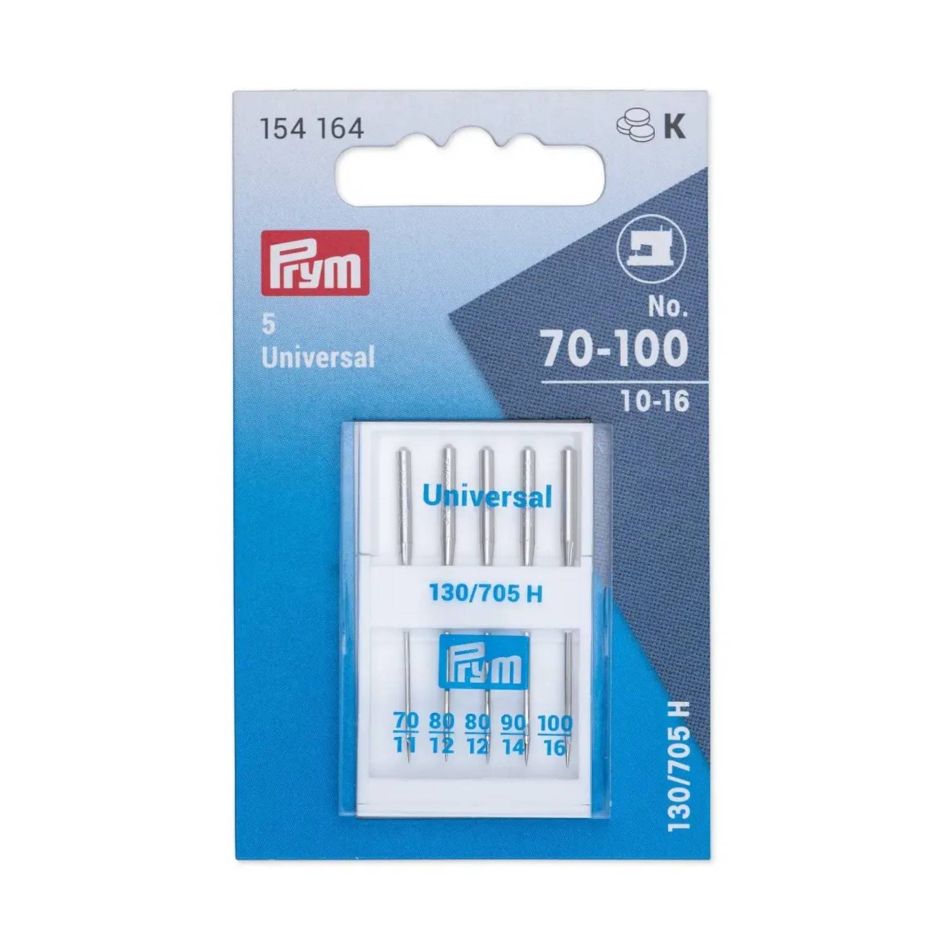 Nähmaschinennadeln 130/705, Universal 70-100 Nähmaschinennadeln 130/705, Universal 70-100 von Stoffe Hemmers