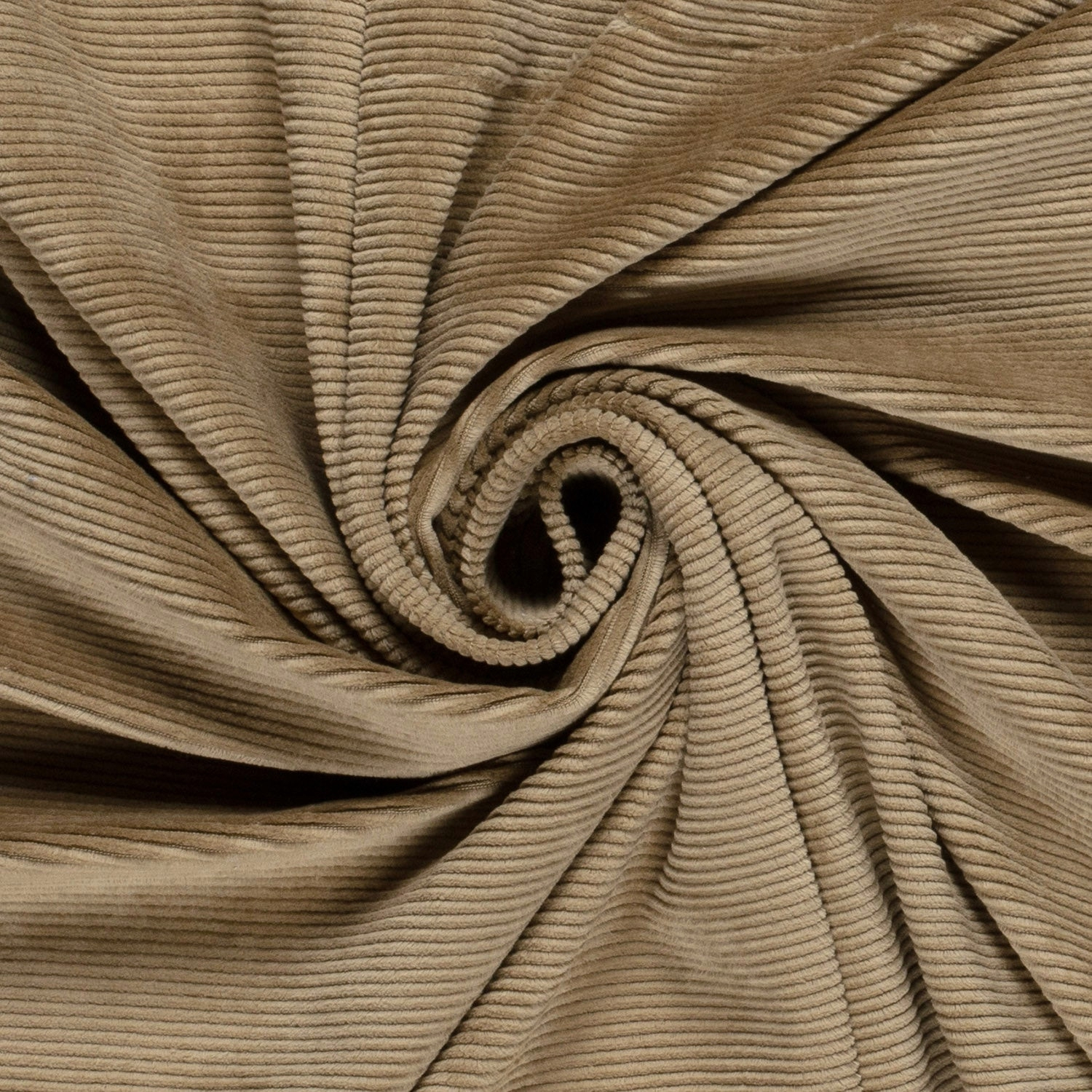 Nicki Cordjersey, dunkelbeige Nicki Cordjersey, dunkelbeige von Stoffe Hemmers