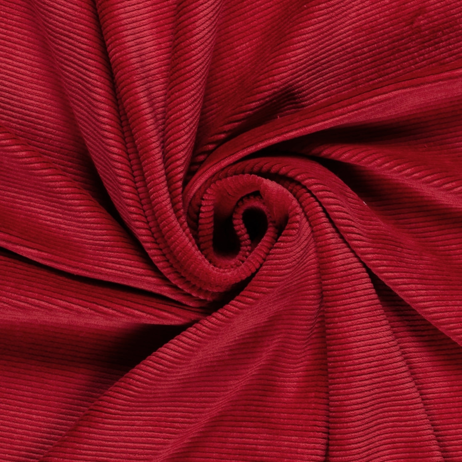 Nicki Cordjersey, rot Nicki Cordjersey, rot von Stoffe Hemmers