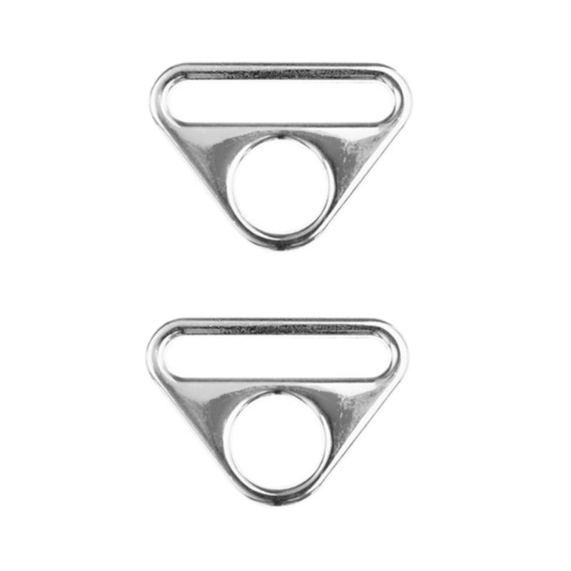 O-Ring mit Steg 32 mm, silber von Stoffe Hemmers