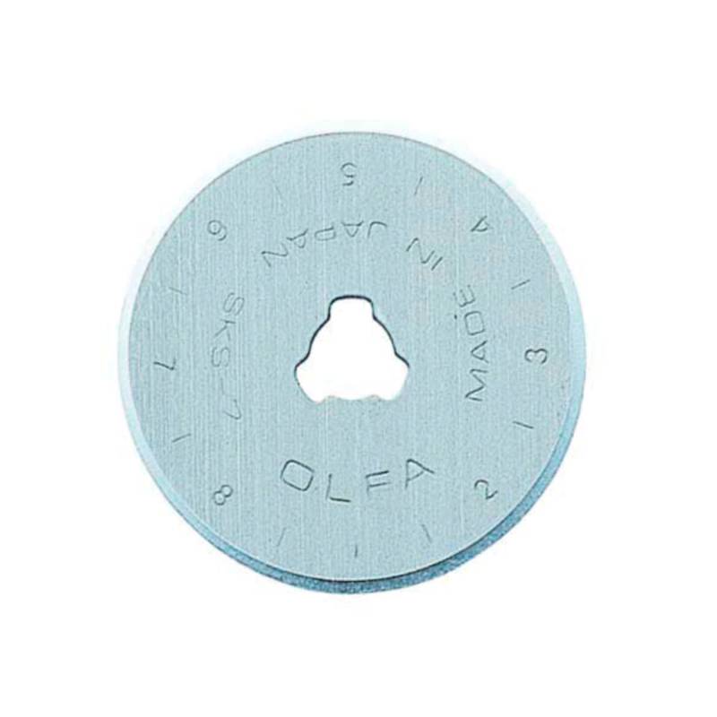 Olfa Ersatzklingen für Rollschneider, Ø 28 mm, 2 Stück von Stoffe Hemmers