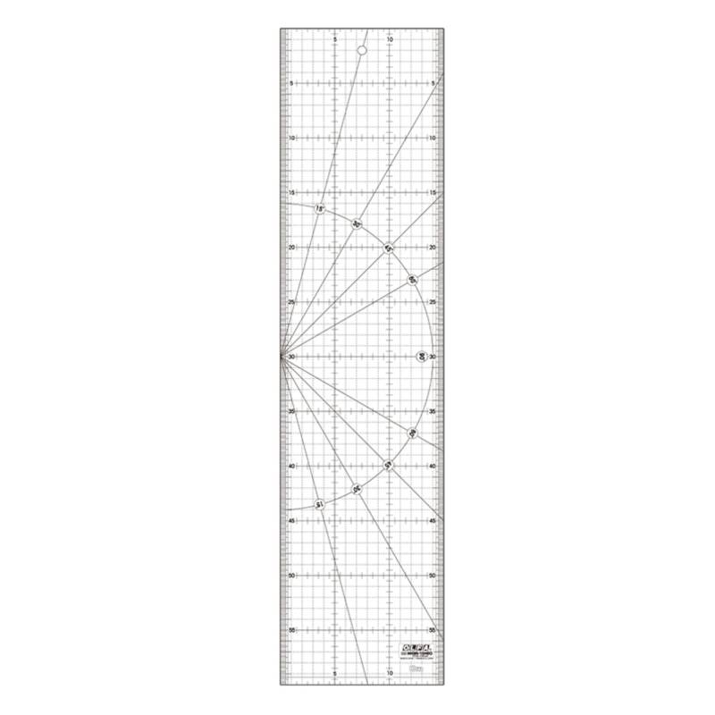 Olfa Patchwork-Lineal 15 x 60 cm von Stoffe Hemmers