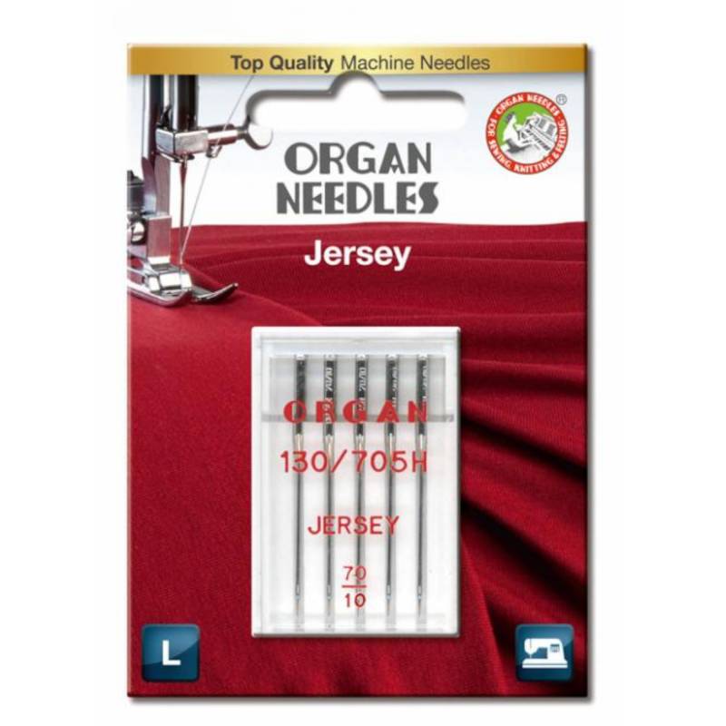 Organ Nähmaschinennadeln 130/705 H, Jersey 70 von Stoffe Hemmers