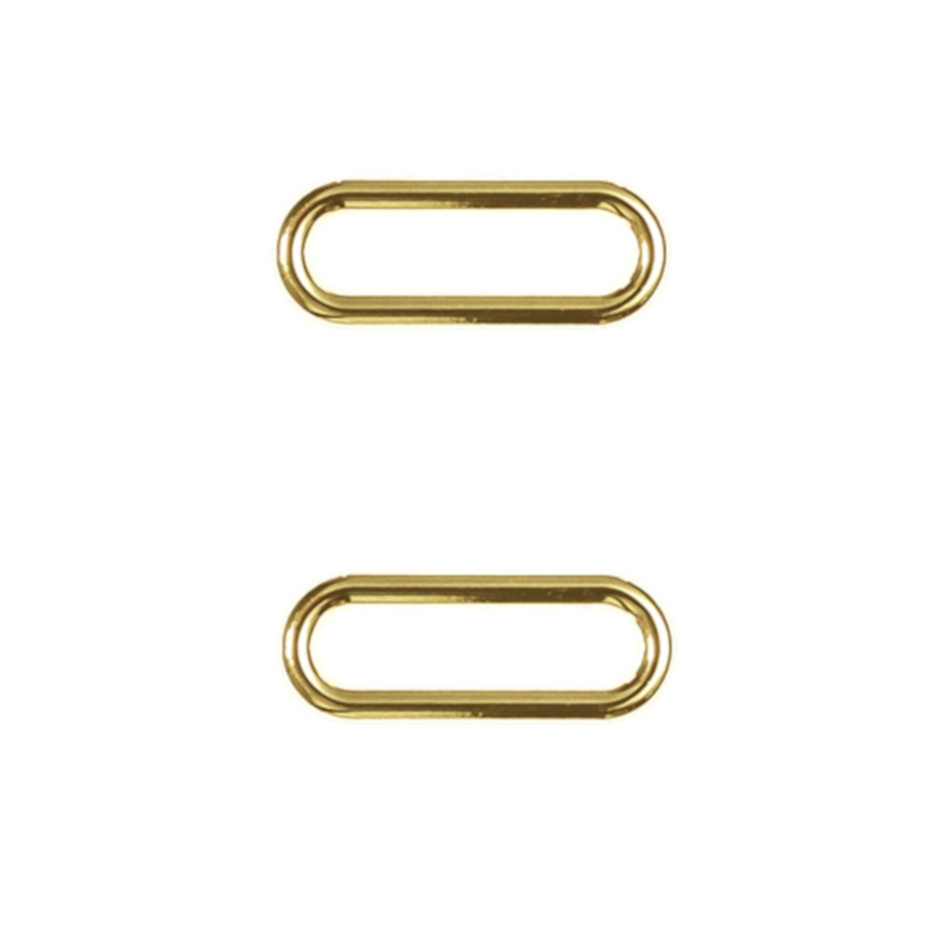 Ovalring 25 mm, gold Ovalring 25 mm, gold von Stoffe Hemmers