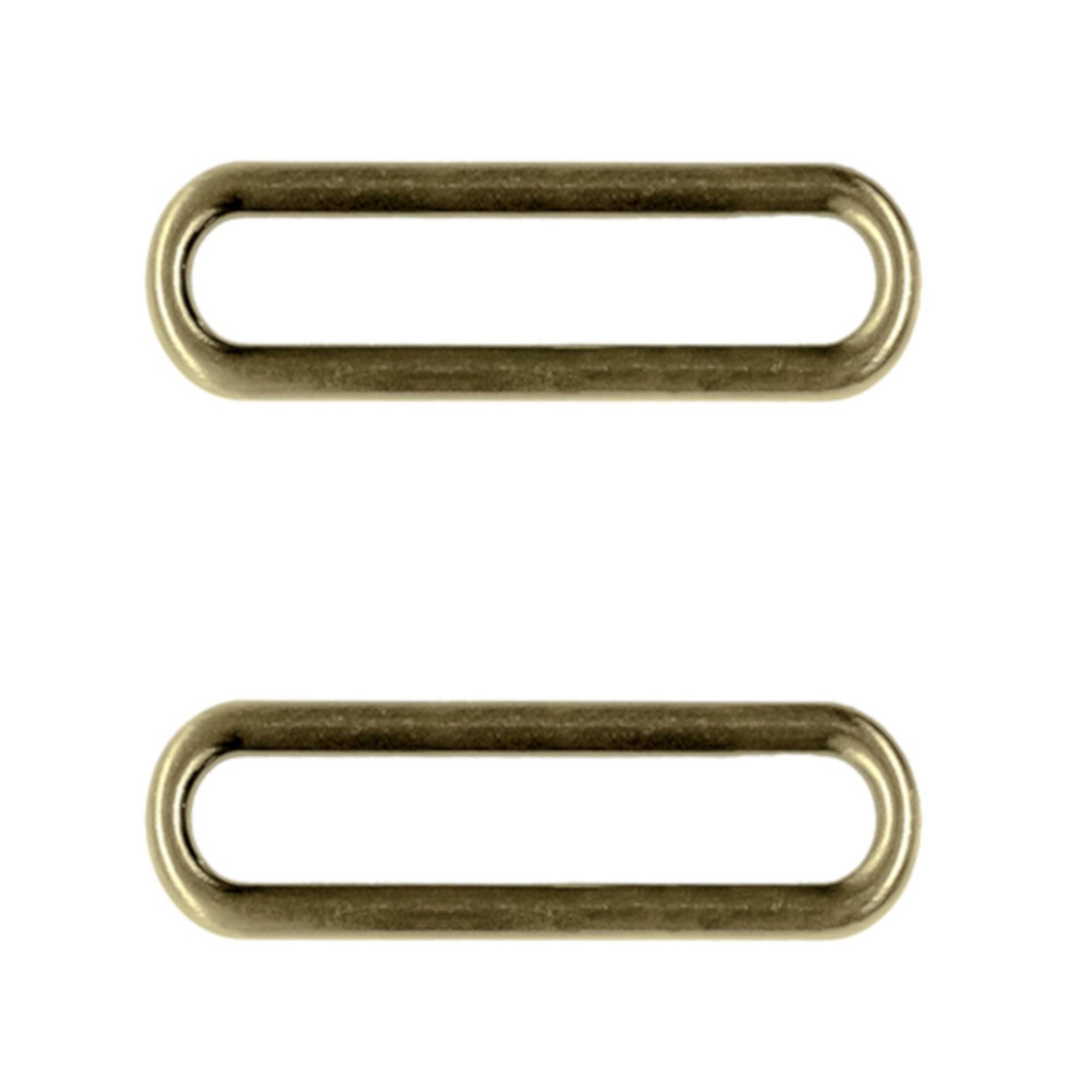 Ovalring 40 mm schmal, altgold Ovalring 40 mm schmal, altgold von Stoffe Hemmers