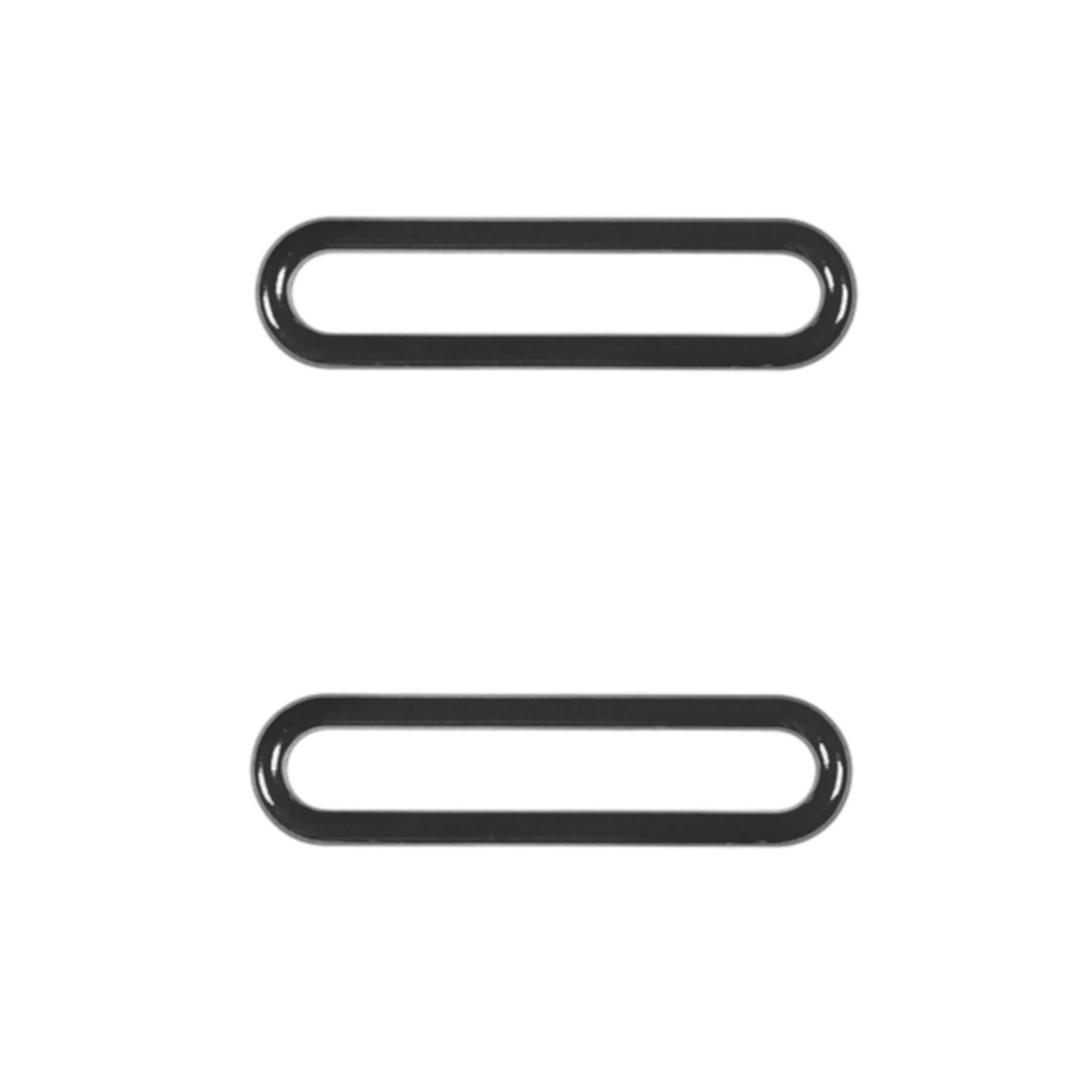 Ovalring 40 mm schmal, gunmetal von Stoffe Hemmers