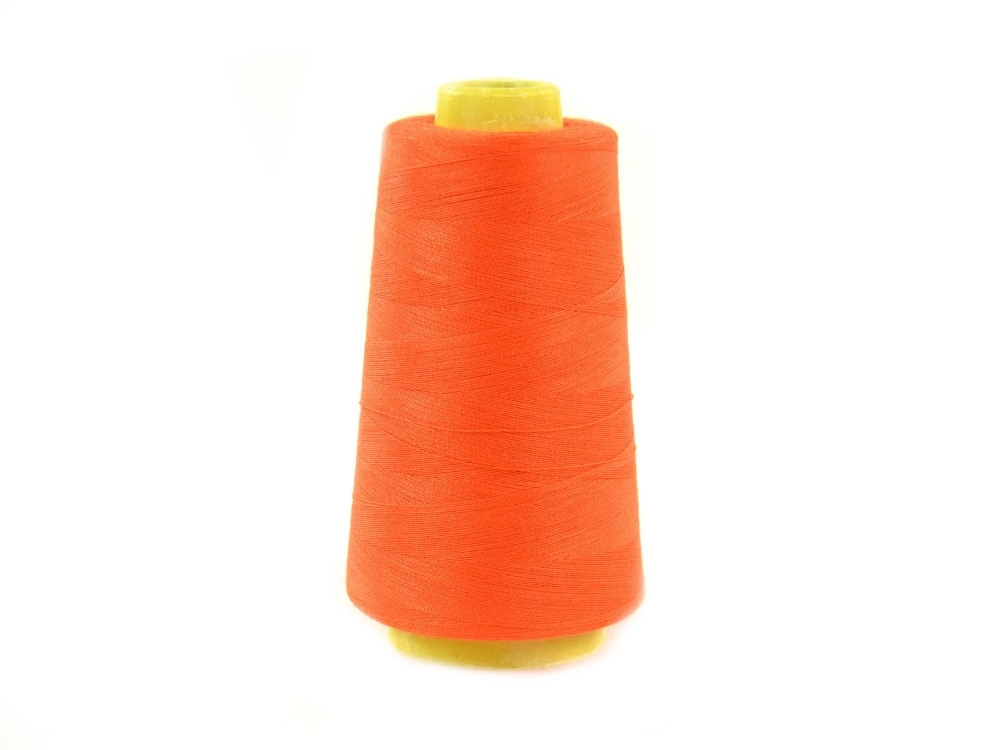 Overlockgarn 120, 2740 m, orange von Stoffe Hemmers