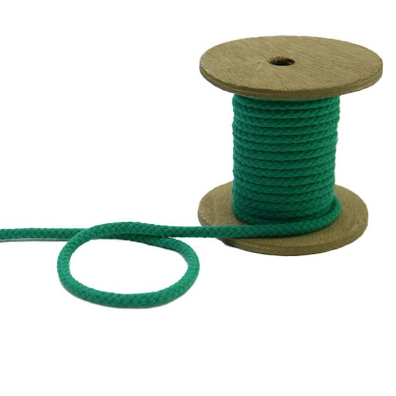 Parkakordel 5 mm, apfelgrün von Stoffe Hemmers
