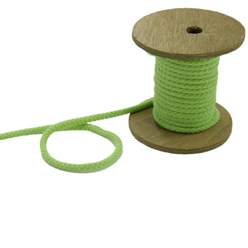 Parkakordel 5 mm, hellgrün von Stoffe Hemmers
