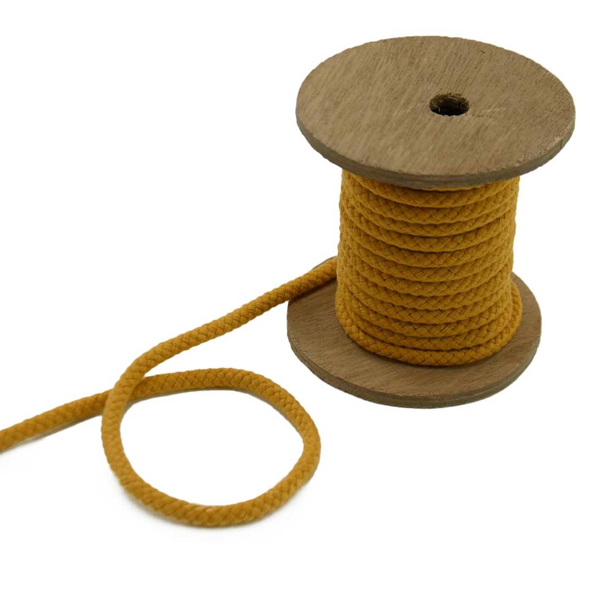 Parkakordel 5 mm, senfgelb Parkakordel 5 mm, senfgelb von Stoffe Hemmers