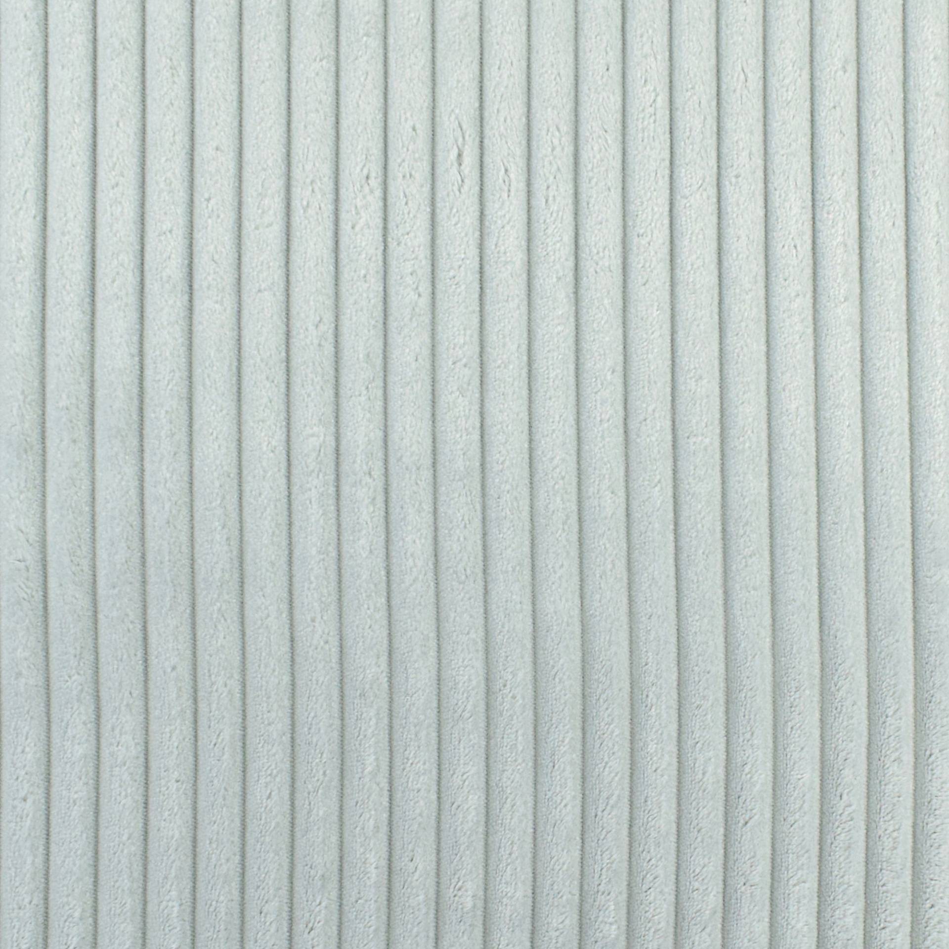 Plüschstoff Stripy, silbergrau Plüschstoff Stripy, silbergrau von Stoffe Hemmers