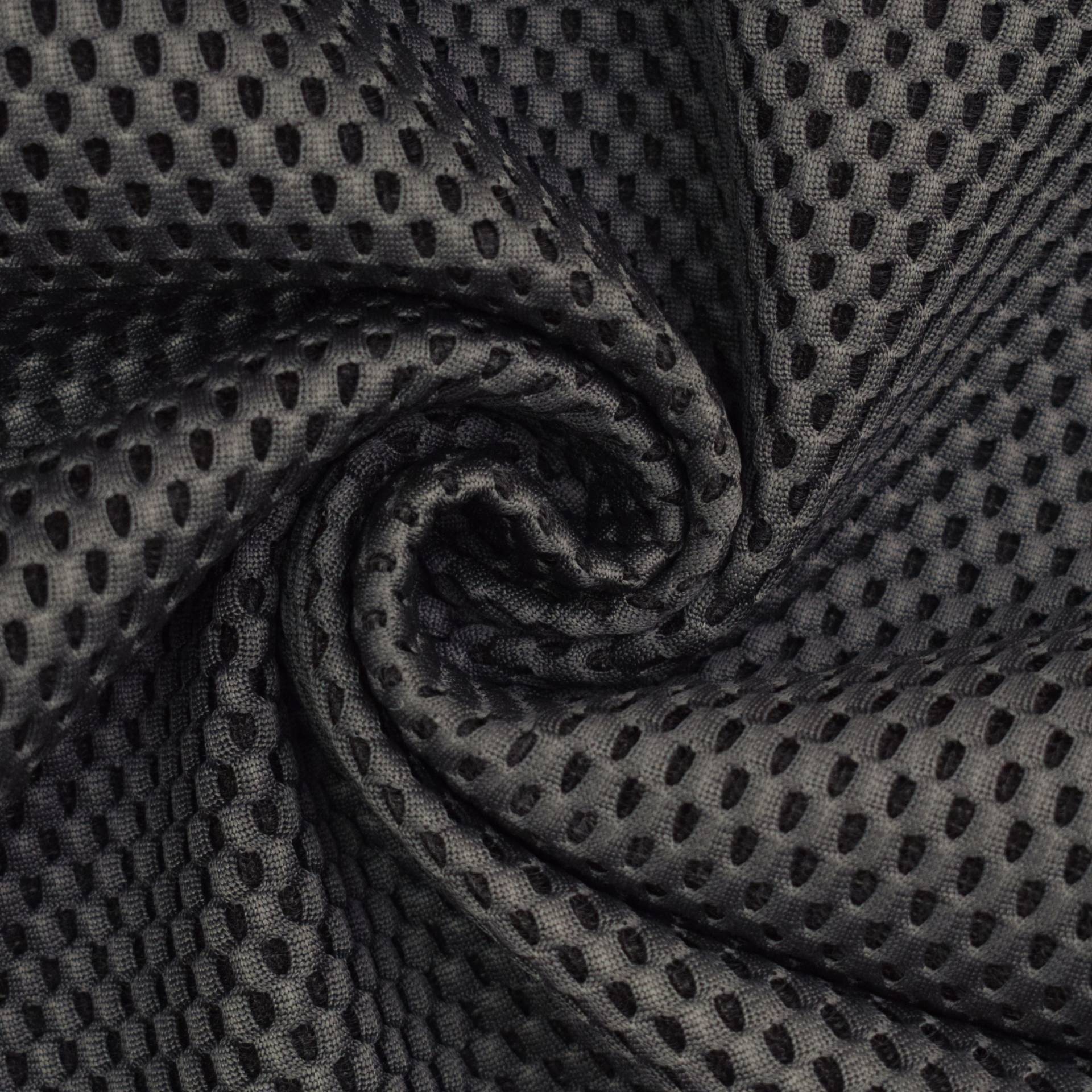 Polsterstoff 3D Gewebe Sonic, dunkelgrau von Stoffe Hemmers