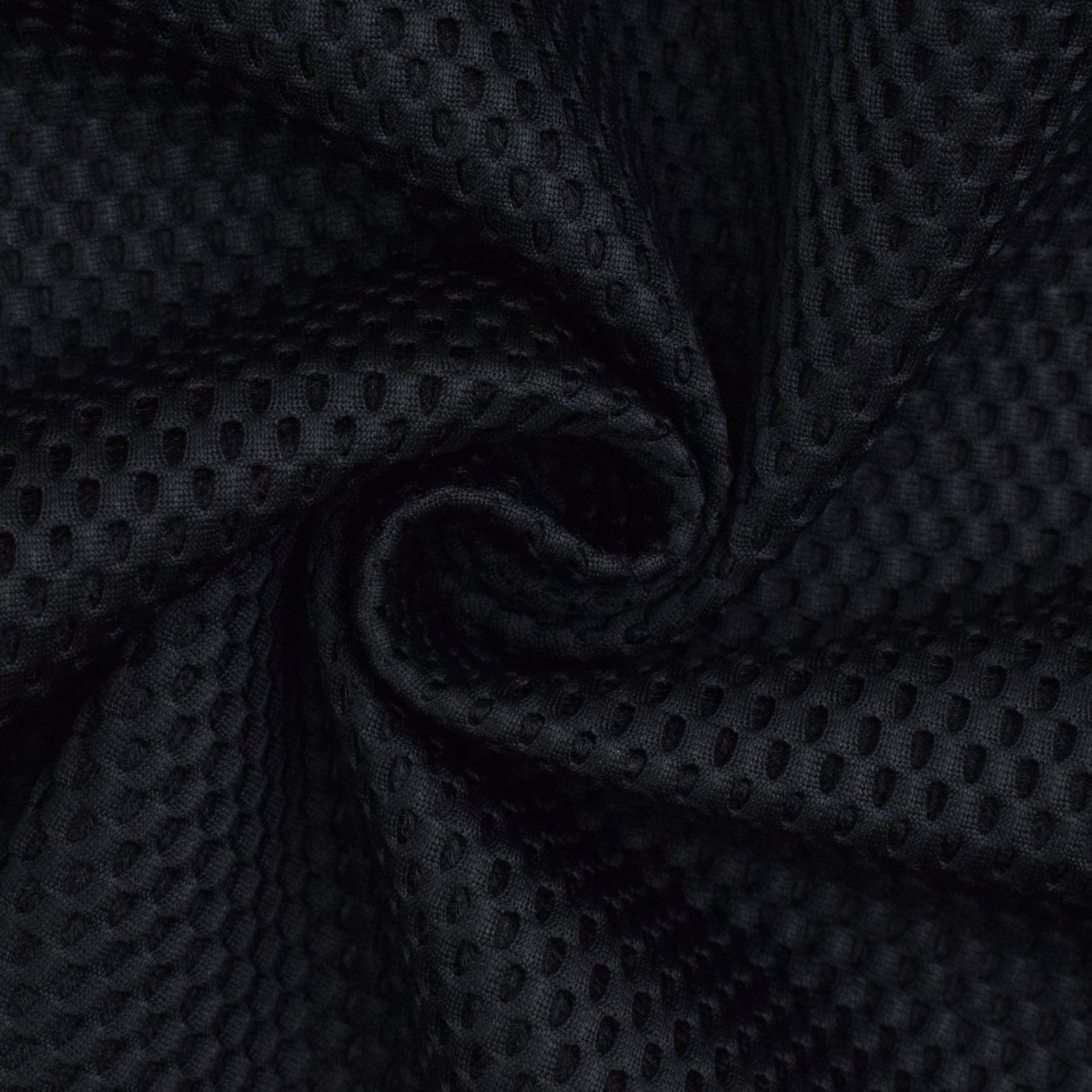 Polsterstoff 3D Gewebe Sonic, schwarz Polsterstoff 3D Gewebe Sonic, schwarz von Stoffe Hemmers