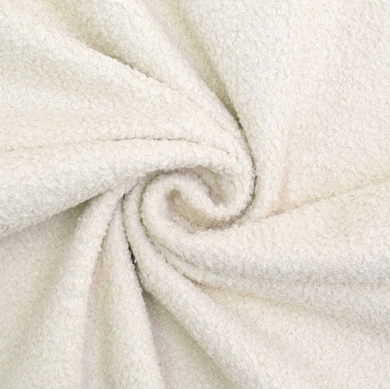 Polsterstoff Bouclé, creme von Stoffe Hemmers