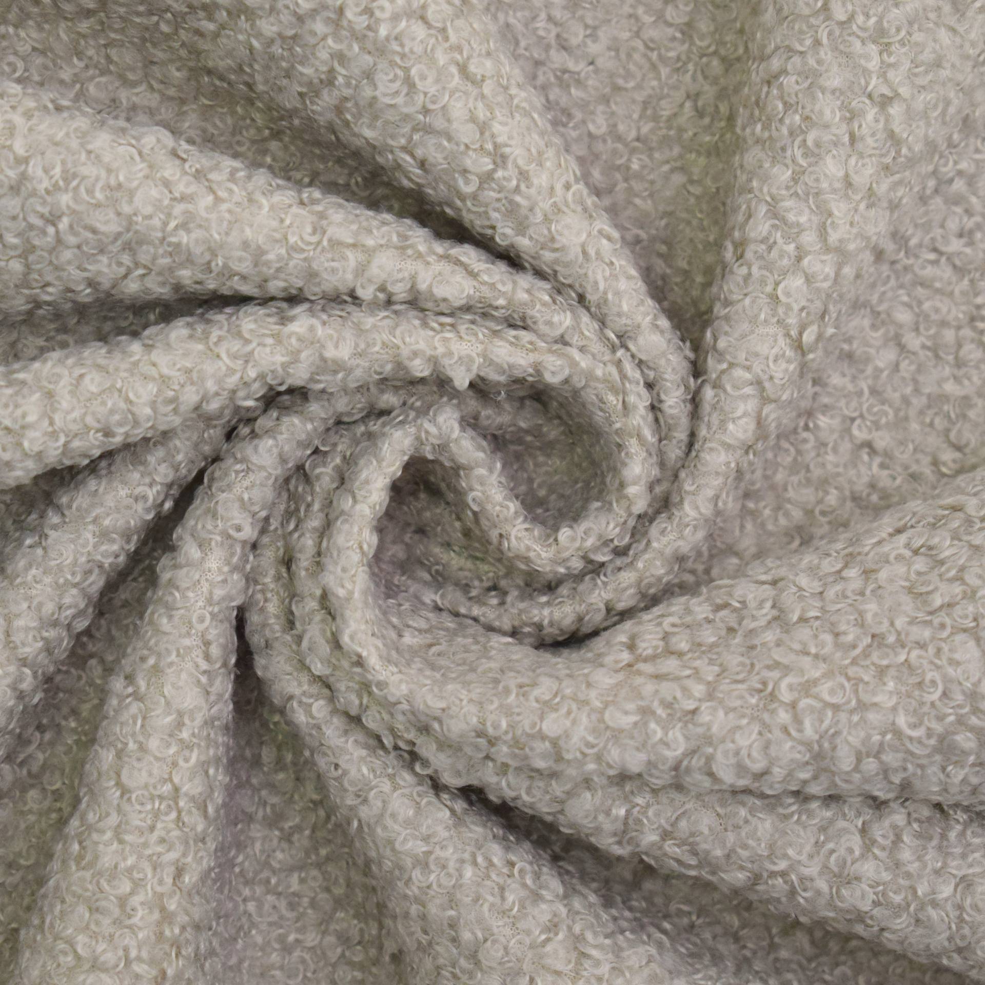 Polsterstoff Bouclé Optik Larry, beige Polsterstoff Bouclé Optik Larry, beige von Stoffe Hemmers