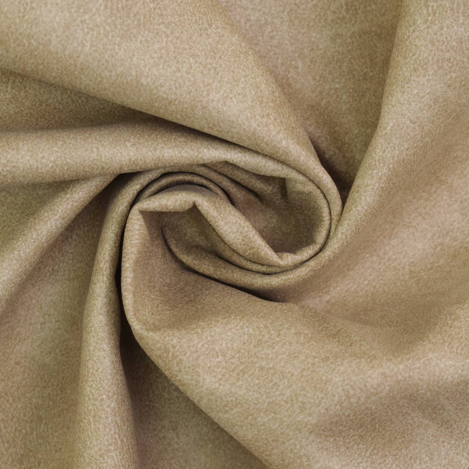 Polsterstoff Lederoptik Yuma, beige Polsterstoff Lederoptik Yuma, beige von Stoffe Hemmers