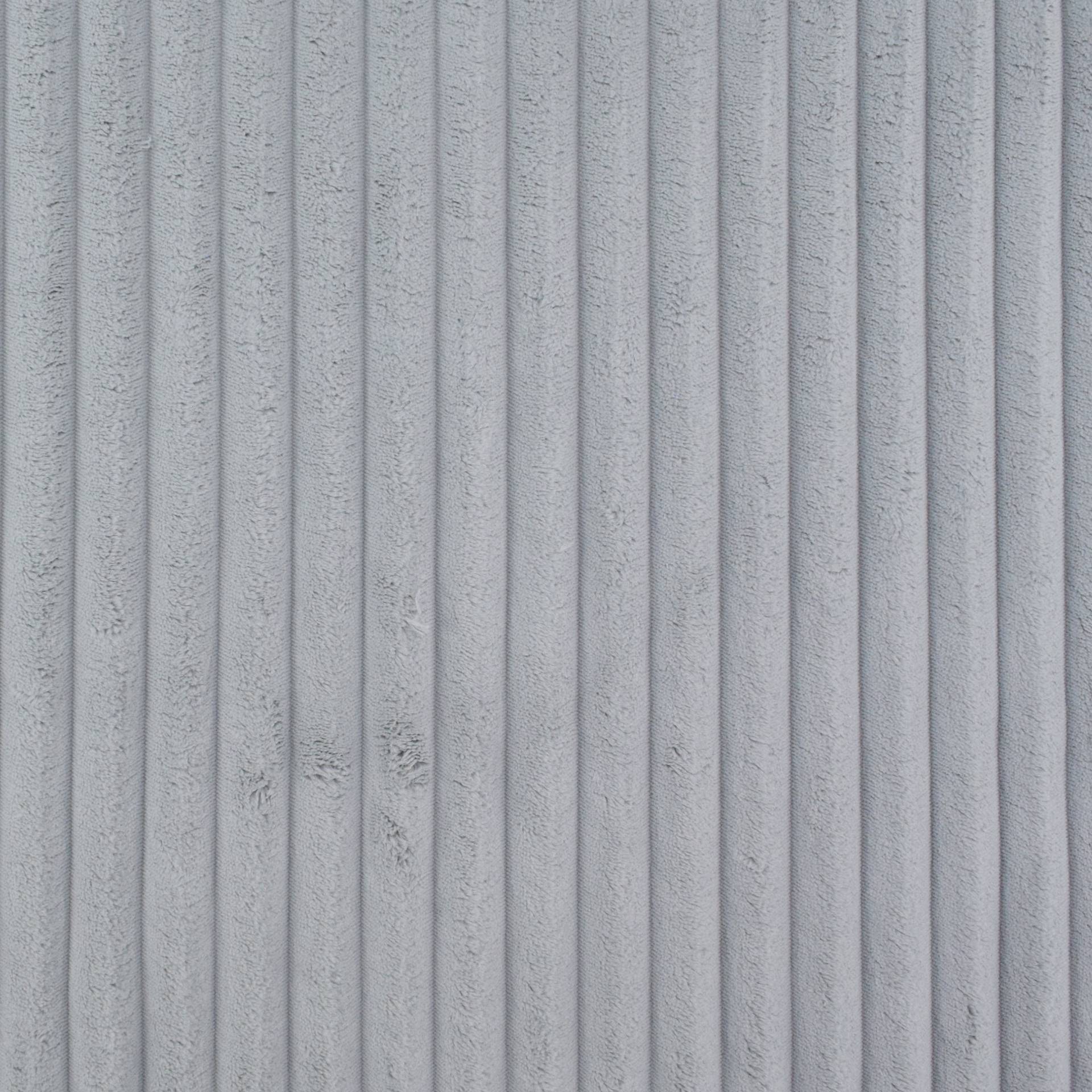 Polsterstoff Plush Stripes, hellgrau von Stoffe Hemmers