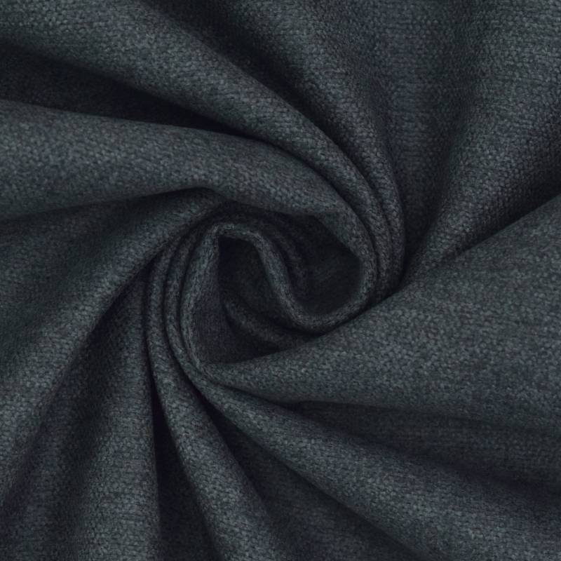 Polsterstoff Rick, dunkelgrau von Stoffe Hemmers