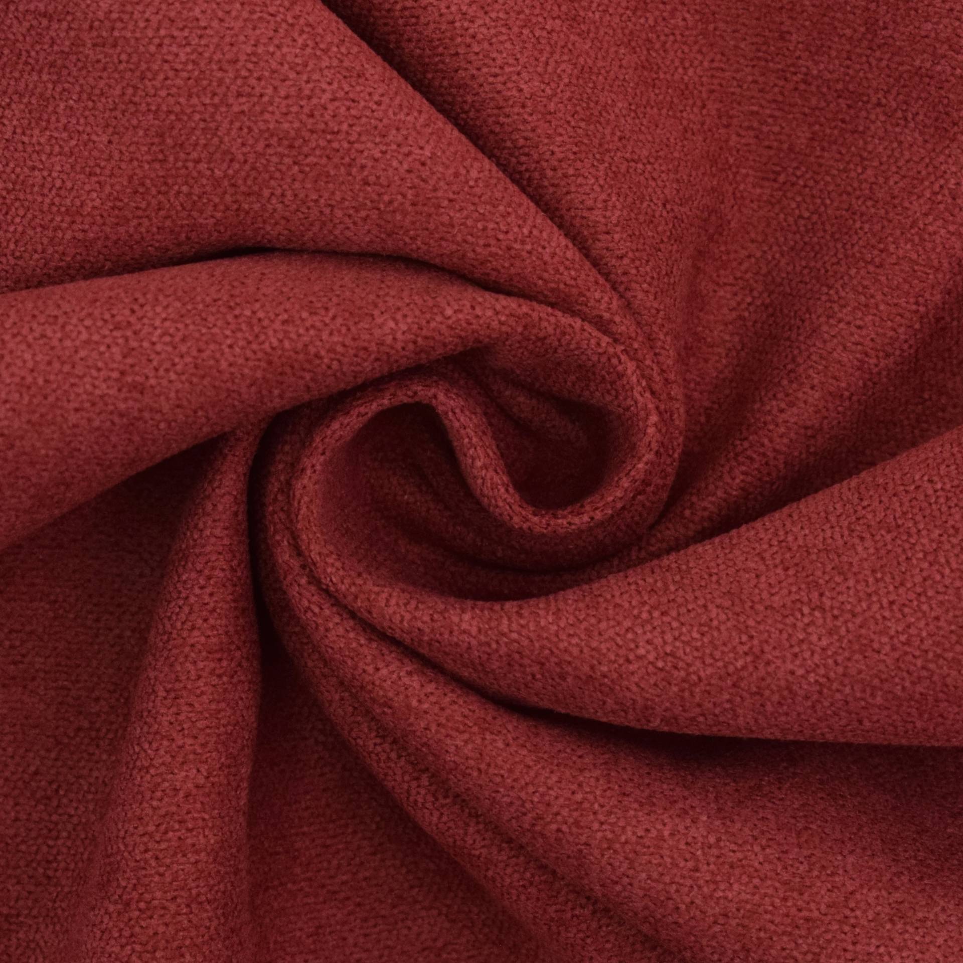 Polsterstoff Rick, rot von Stoffe Hemmers