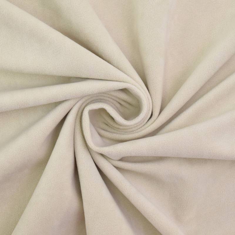 Polsterstoff Samt Mavel, beige von Stoffe Hemmers