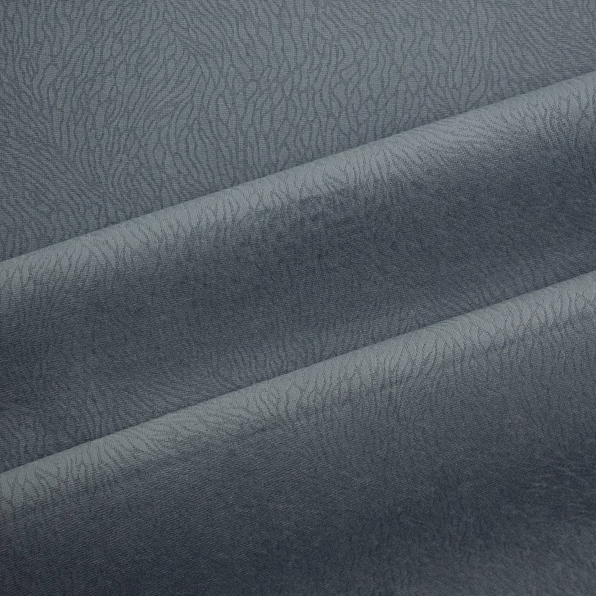 Polsterstoff Velvet Waves, dunkelgrau von Stoffe Hemmers