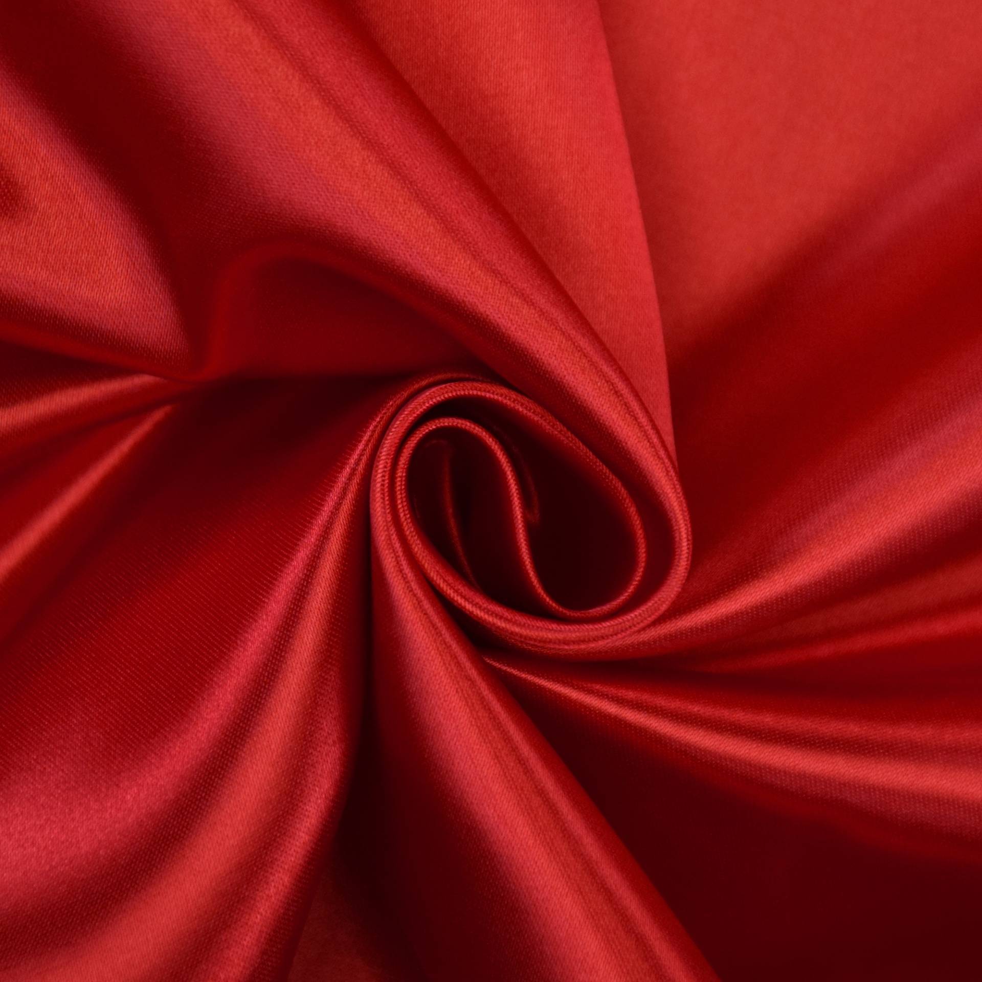 Polyester-Satin rot von Stoffe Hemmers