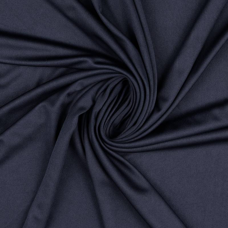 Polyesterjersey, marine von Stoffe Hemmers