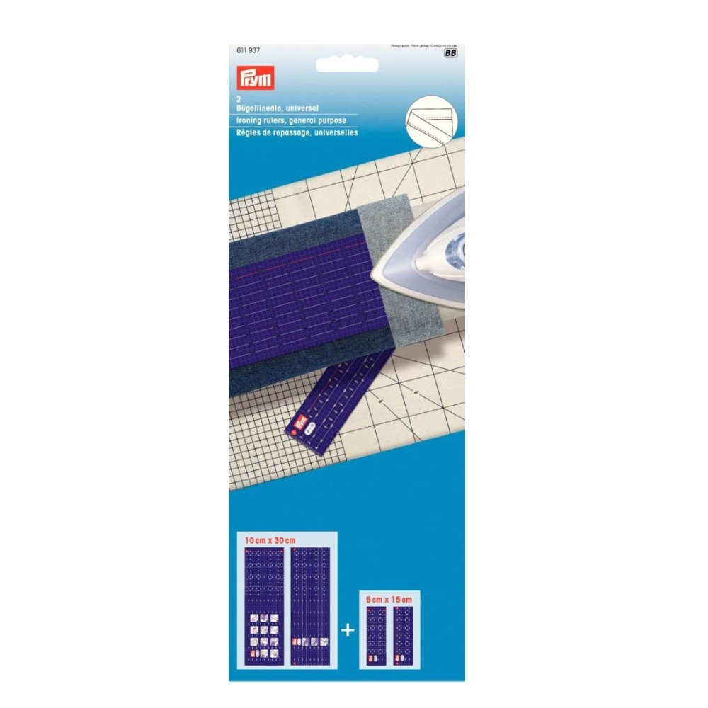 Prym 2 Bügellineale, universal Prym 2 Bügellineale, universal von Stoffe Hemmers