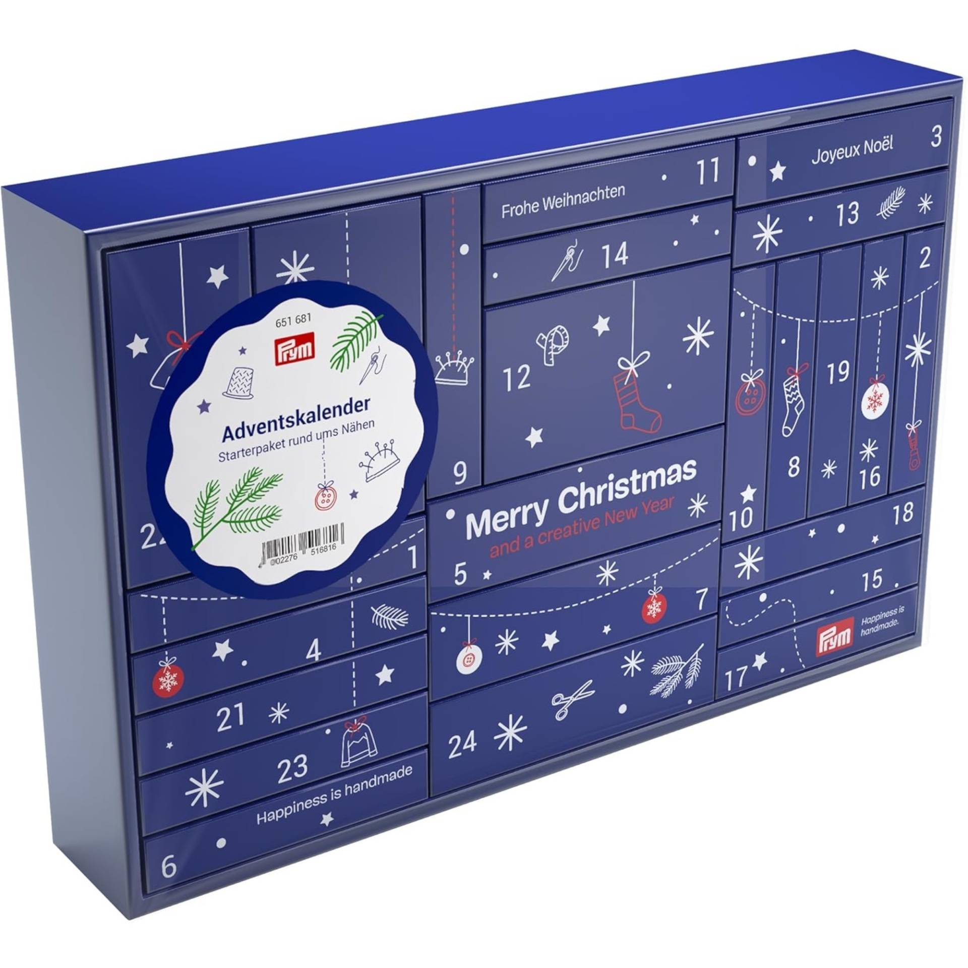 Prym Adventskalender 2025 Prym Adventskalender 2025 von Stoffe Hemmers